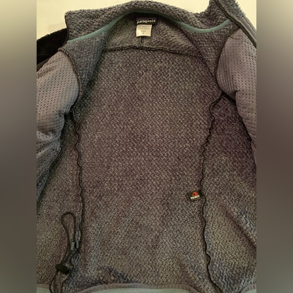 Patagonia Regulator Polartec Full Zip Jacket Women’s Small Black Sherpa Gorpcore - Picture 4 of 10